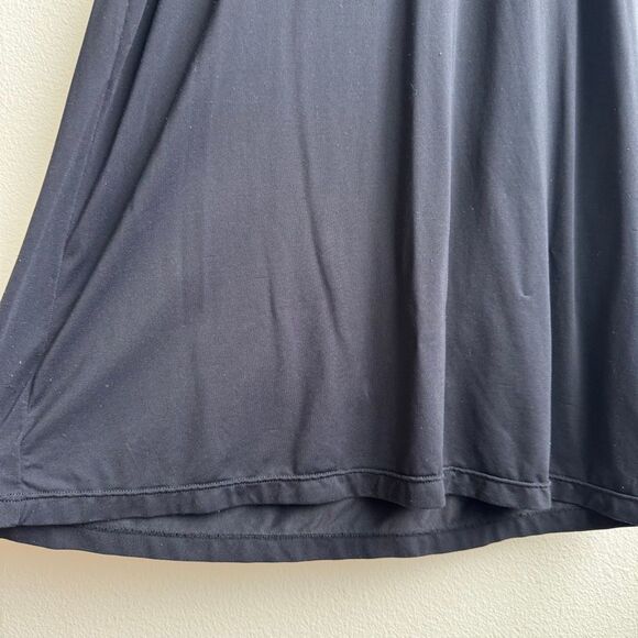 Cosabella Amore Women’s Classic Black Nightie Chemise Mini Cami Slip Dress Large - Picture 9 of 12